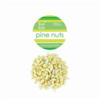 Pine Nuts LLO · 4 oz. Jumbo size pine nuts, delicious for just about everything. Raw, certified organic. Ing...