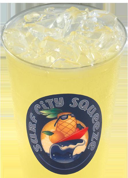 Old Fashioned Lemonade · Fresh squeezed lemonade blended with real fruit and served over ice.