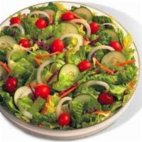 Build Your Own Salad · All Salad Dressed With Lettuce, Tomato, Onion, Salt, Pepper, Oregano, Oil & Vinegar & Choice...