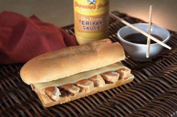 Regular Grilled Chicken Teriyaki with Provolone Sub · Served on freshly baked bread or as a wrap. 