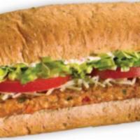 Regular Veggie Max with Melted Provolone Sub · Served on freshly baked bread or as a wrap. 