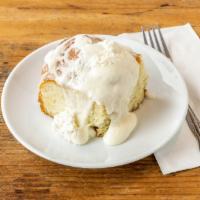 Cinnamon Roll · Provided by Hope's Bakery located in Gresham. Delicious cinnamon roll warmed just enough to ...