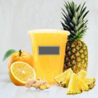17. Tropical Sunshine Juice · Orange, pineapple and ginger.