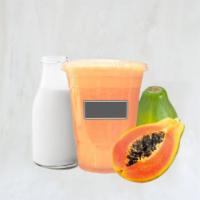 30. Jamaican Sweet Papaya Smoothie · milk and fresh papaya