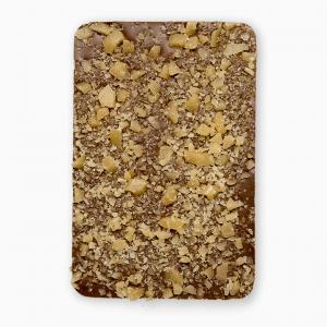 Toffee & Salt Dark Chocolate Bar · Best selling chocolate bar! The toffee & salt topped bar is a Cartel signature. Handmade toffee and chopped into crunchy bits and sprinkled over chocolate with a pinch of salt. Stunningly sweet and sure to get you addicted if you weren’t already.
2.9 oz