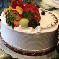 Fresh Strawberry Cake · Strawberries, strawberries and more strawberries! Freshly chopped and mixed with fresh whip ...