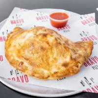 Cheese and 1 Topping Calzone · Choose any item from our pizza toppings.