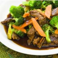Beef Broccoli  芥蓝牛 · with rice