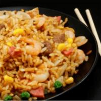 Shrimp Fried rice 虾炒饭 · 