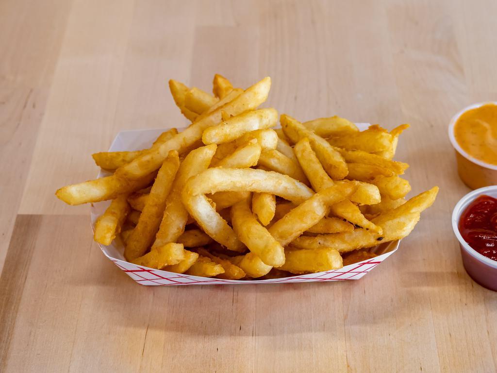 Fries · Classic hot and crispy.
