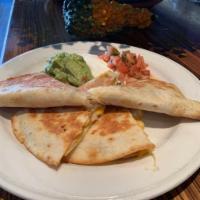 Chicken & Cheese Quesadilla  · 