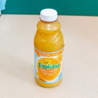 Tropicana Orange Juice · 12 oz. No pulp.