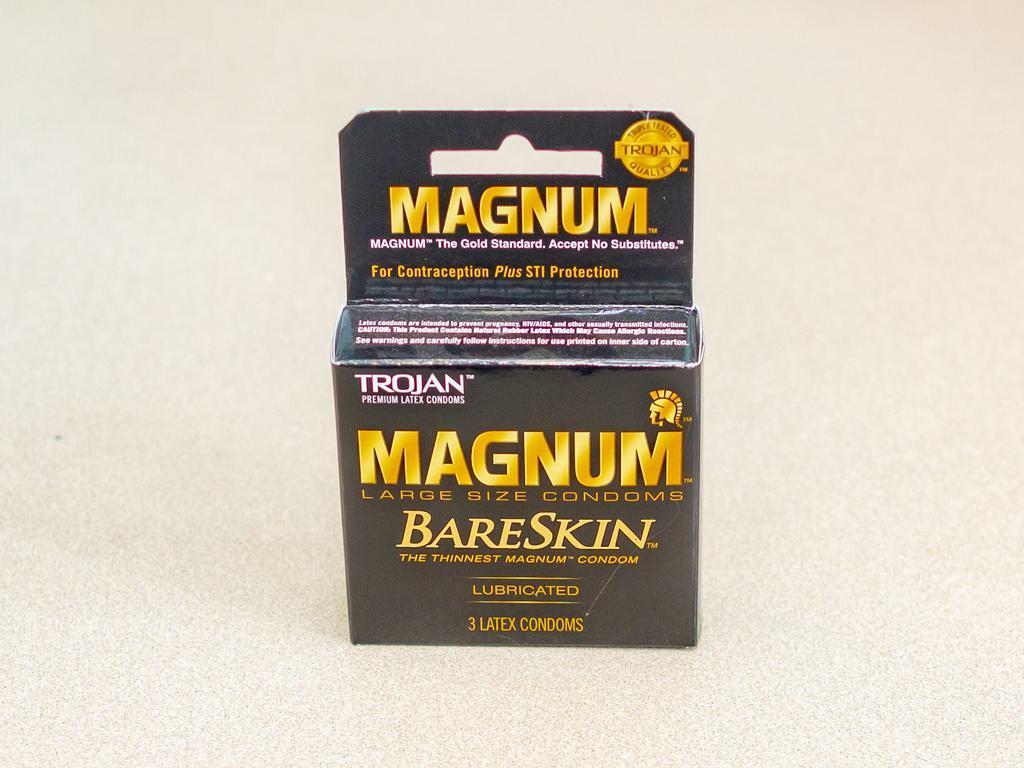 Trojan Magnum Bareskin Condom 3 Pack · 