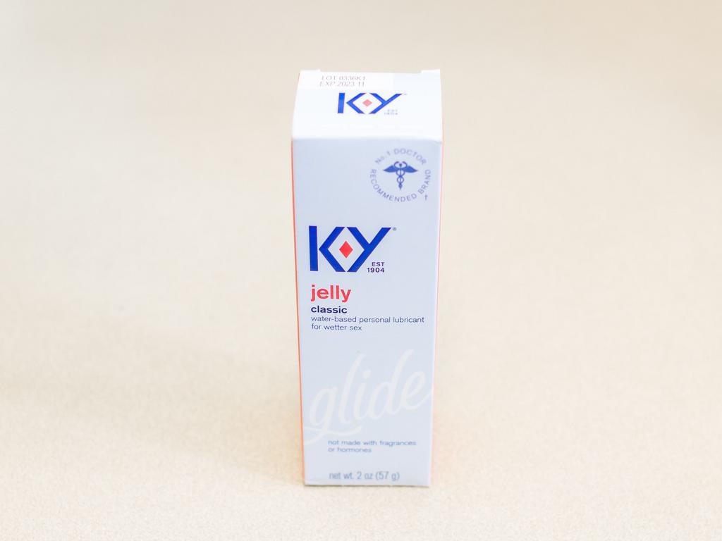 KY Jelly Classic Lubricant · 57 g. Water based personal lubricant.