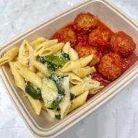 Meatball Plate · Served with a side of your choice.