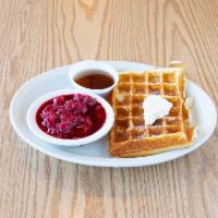 5. Waffles with Choice of Fruit · 