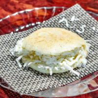 Queso Arepa · Mozzarella cheese.