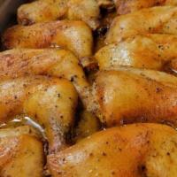Baked Chicken · Chicken cooked in an oven.
