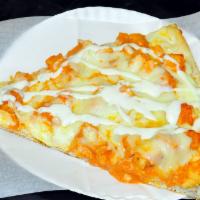 Buffalo Chicken Pizza Slice · (Would you like add toppings?)