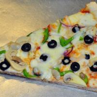Vegetables Pizza Slice · (Would you like add toppings?)