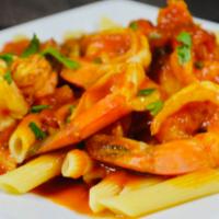 Shrimp Fra Diavolo · marinara or fra diavolo
w/ penne pasta