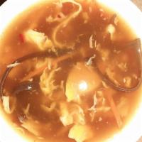 Hot & sour soup (Large) · 