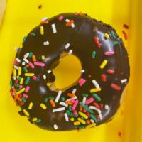Chocolate Sprinkle Donut  · 