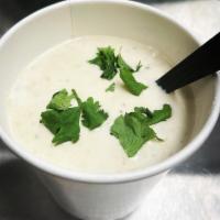New England Clam Chowder · A Creamy Hearty Soup Consisting of Clams, Potatoes & Onions