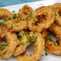 Fried Calamari · Served with chipotle aioli.