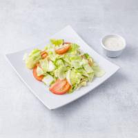 House Salad · Lettuce, tomato and onions.