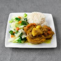 large curry chicken · 