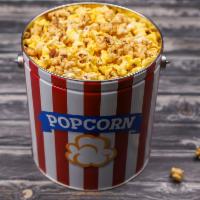 Extra Small Candied Popcorn Tin · 1/2 gallon.