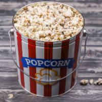 Extra Small Specialty Popcorn Tin · 1/2 gallon.