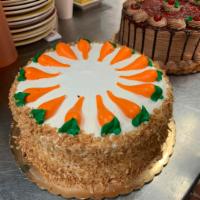Carrot Cheese Cake · A gourmet slice of carrot cake baked fresh from the heart of Brooklyn, New York.