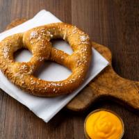Hot Pretzel with Cheese · 