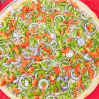 Mix Vegetables Pizza · 