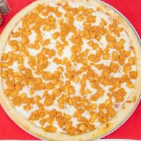 Buffalo Chicken Pizza · Buffalo chicken and mozzarella cheese.
