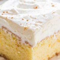 Tres Leche Sliced Cake · 