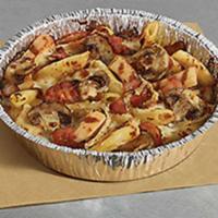Chicken Carbonara Pasta · Grilled chicken breast, smoked bacon, fresh onions and fresh mushrooms mixed with penne past...