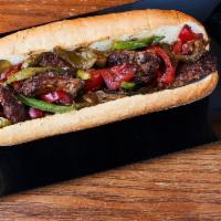 Full - Sweet Italian Sausage Hoagie · Full Sized Sweet Italian Sausage sautéed with onions, sweet and green peppers and served on ...