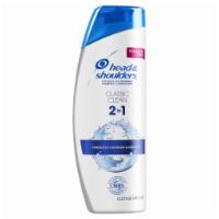 13.3 fl. oz. Head and Shoulders Classic Clean 2 In1 · Classic clean: features a light, classic scent with a clean, fresh feel.
