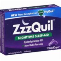 Zzzquil Nighttime Sleep-Aid Liquicaps  · Reduces time to fall asleep if you have difficulty falling asleep.