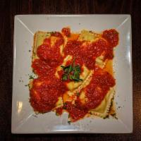 Ravioli · Stuffed pasta. Cheese or meat.