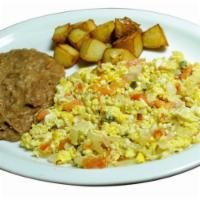 Breakfast Of Your Choice · 2 egg of your choice serve with potatoes, and beans. Tortillas

