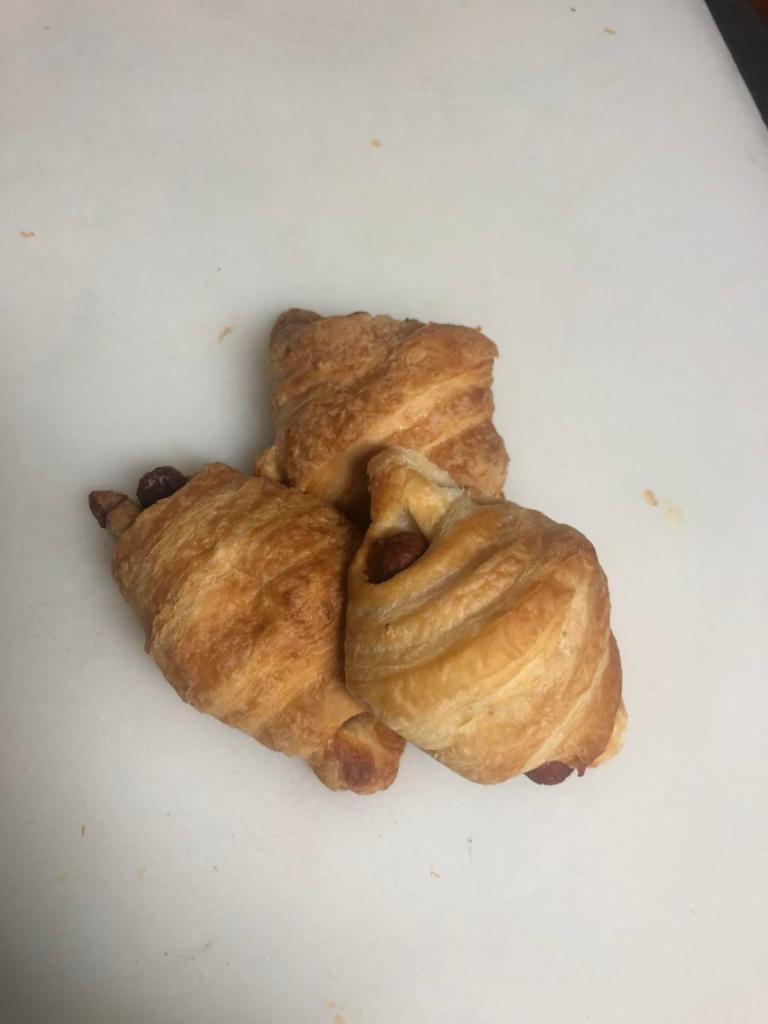 Croissant Sausage Roll Small · Add cheese for an additional charge.