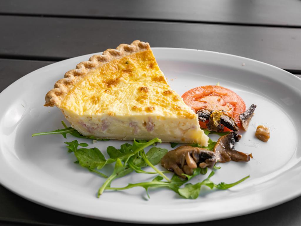 Classic Quiche · ham and cheese savory tarte 