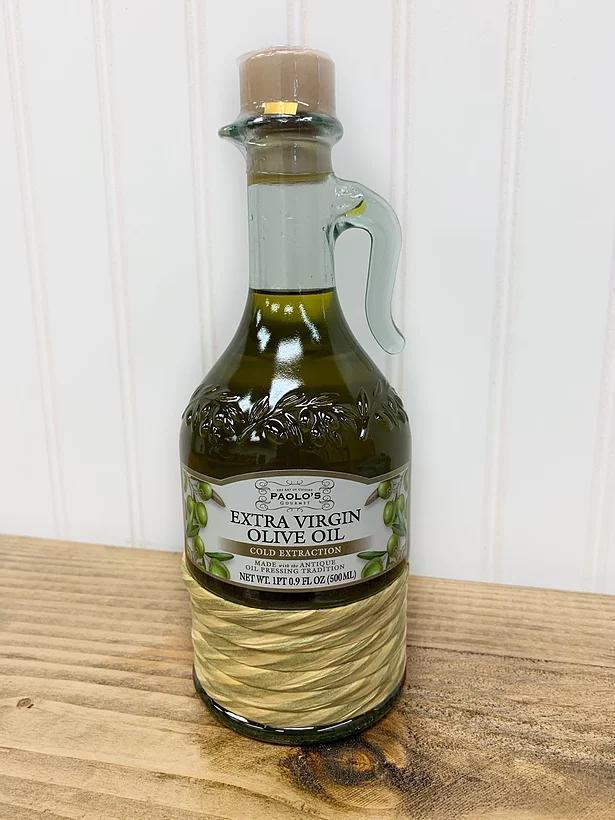 Extra Virgin Olive Oil Cold Extraction · 500 ml. Made with the antique oil pressing tradition.
