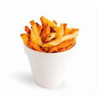 fries/sweet fries (gf,v) · gf- gluten free, v- vegan; served with a sauce of your choosing