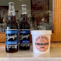 Build Your Own Root Beer Float · 2 Bottles of Barq's Root Beer and your choice of a Pint of Ice Cream.