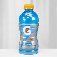 Gatorade - 28 oz · 28 oz bottle. Fruit punch, cool blue or orange.